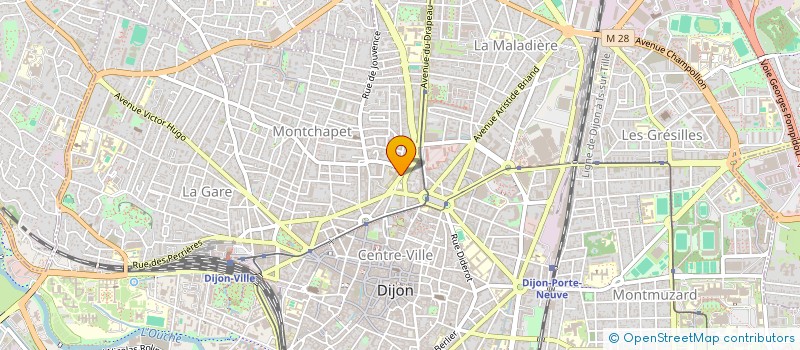 localisation de l'entreprise KIM SON à DIJON