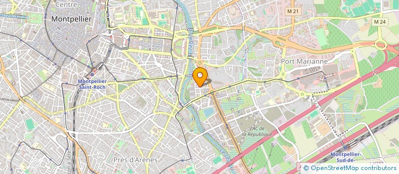 localisation de l'entreprise KIM STREET FOOD à MONTPELLIER