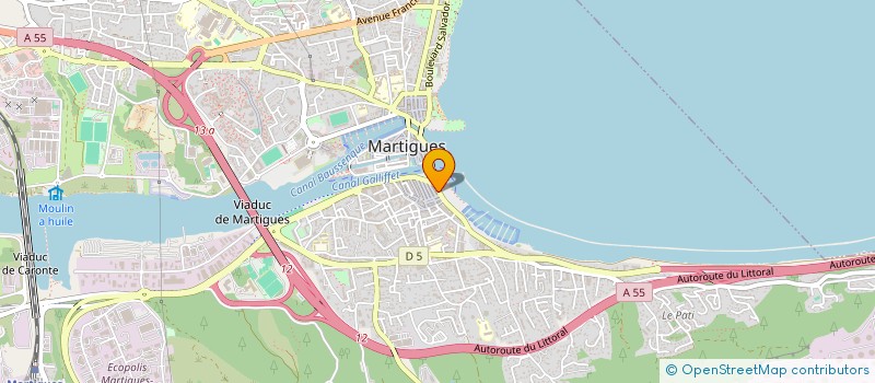 localisation de l'entreprise KIM THI CUC à MARTIGUES