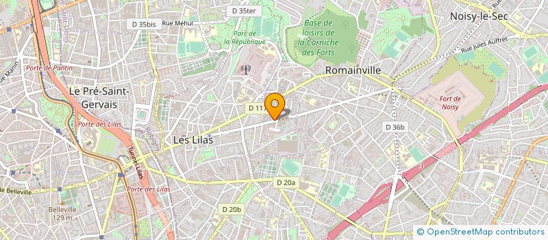 localisation de l'entreprise KIM YANG 2 à LES LILAS