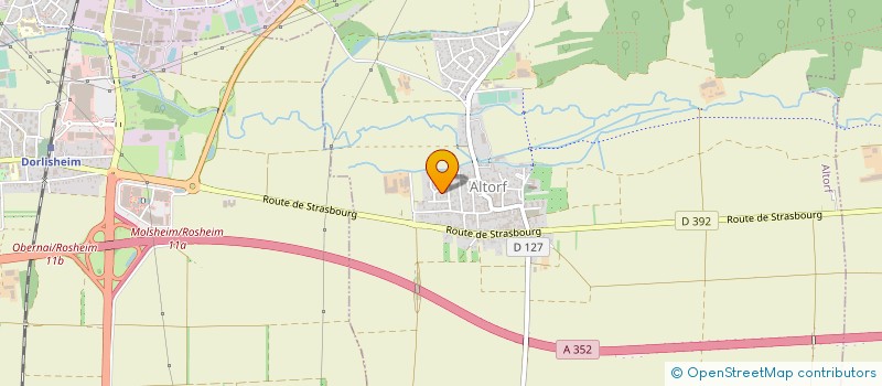 localisation de l'entreprise KIMA  DORLISHEIM