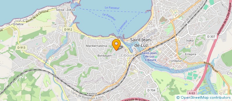 localisation de l'entreprise KIMA  CIBOURE