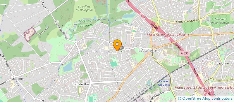 localisation de l'entreprise KIMA VTC à PESSAC