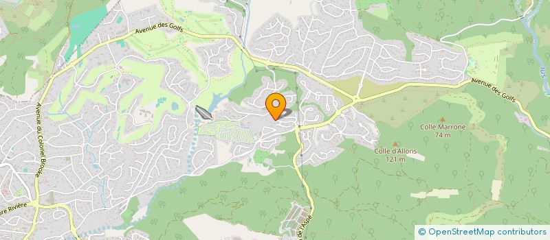 localisation de l'entreprise KIMANO  SAINT-RAPHAEL