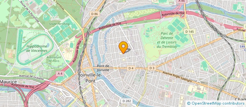 localisation de l'entreprise KIMAT à JOINVILLE-LE-PONT