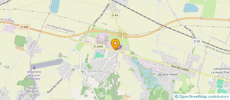 localisation de l'entreprise KIMBERLEY  CHASNAIS