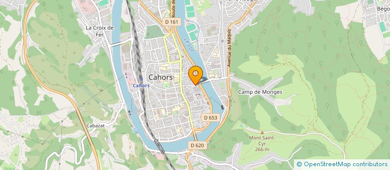 localisation de l'entreprise KIMBERLY BESIN COIFFURE  CAHORS