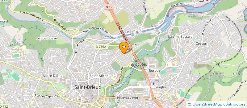 localisation de l'entreprise KIMCOLAS à SAINT-BRIEUC