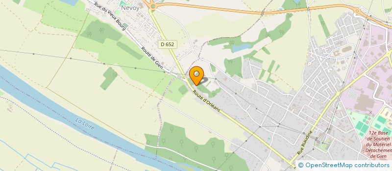 localisation de l'entreprise KIMCUT à GIEN