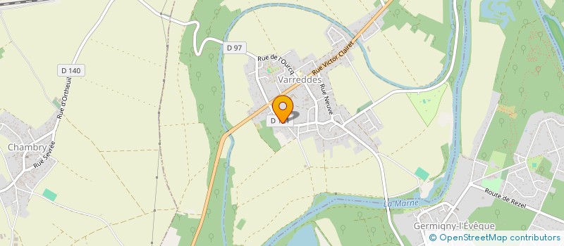 localisation de l'entreprise KIMELAU  VARREDDES