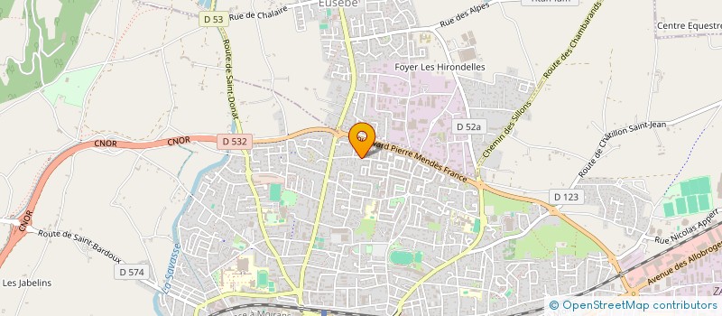 localisation de l'entreprise KIMERIA GAMES à ROMANS-SUR-ISERE