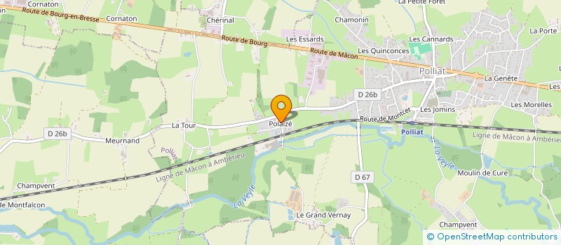 localisation de l'entreprise KIMET  POLLIAT