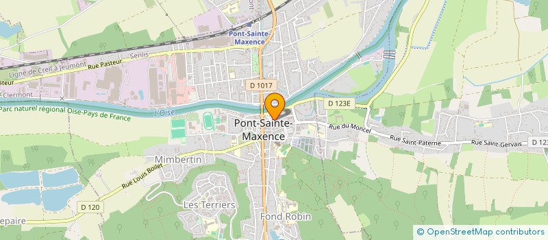 localisation de l'entreprise KIMETTE  PONT-SAINTE-MAXENCE