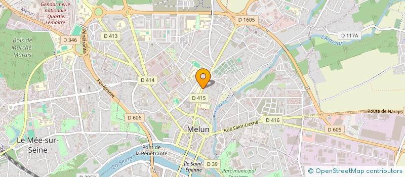 localisation de l'entreprise KIMI BTP à MELUN
