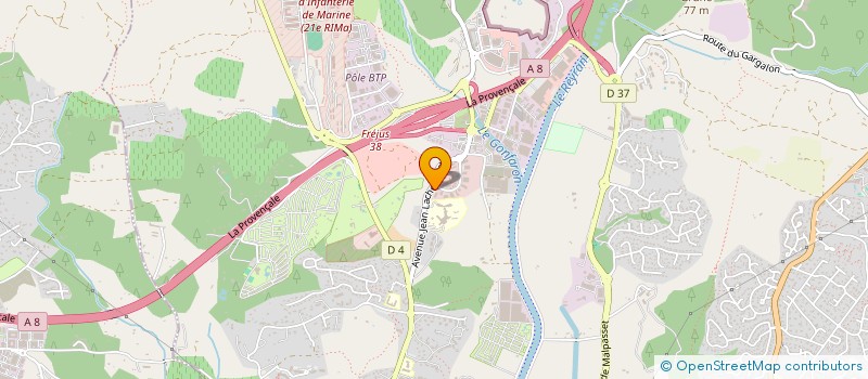 localisation de l'entreprise KIMI NETTOYAGE à FREJUS