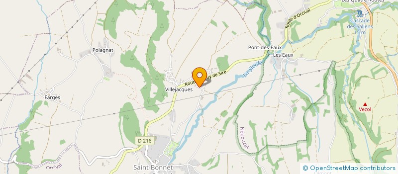 localisation de l'entreprise KIMIA PROPRETE SERVICES  SAINT-BONNET-PRES-ORCIVAL