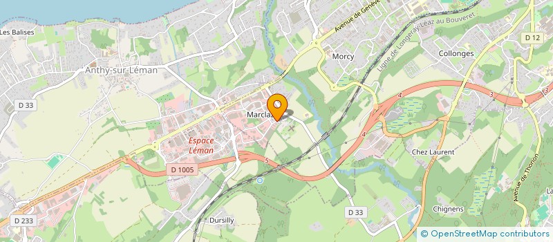 localisation de l'entreprise KIMIKO à THONON-LES-BAINS