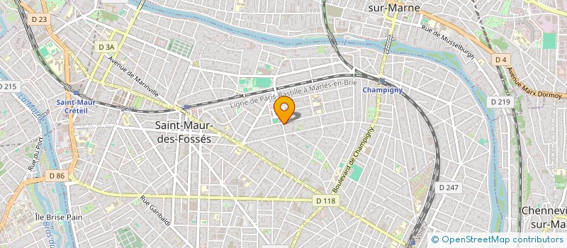 localisation de l'entreprise KIMIKOL CONSULTING à SAINT-MAUR-DES-FOSSES