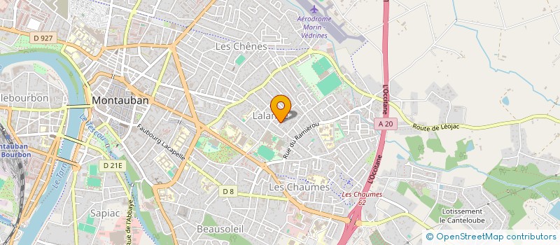 localisation de l'entreprise KIMIPROD  MONTAUBAN