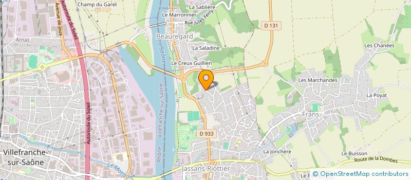 localisation de l'entreprise KIMITRADE à JASSANS-RIOTTIER