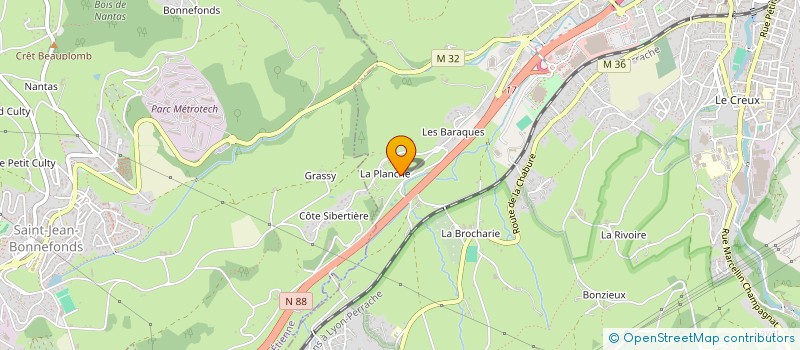 localisation de l'entreprise KIMMO 42  SAINT-CHAMOND