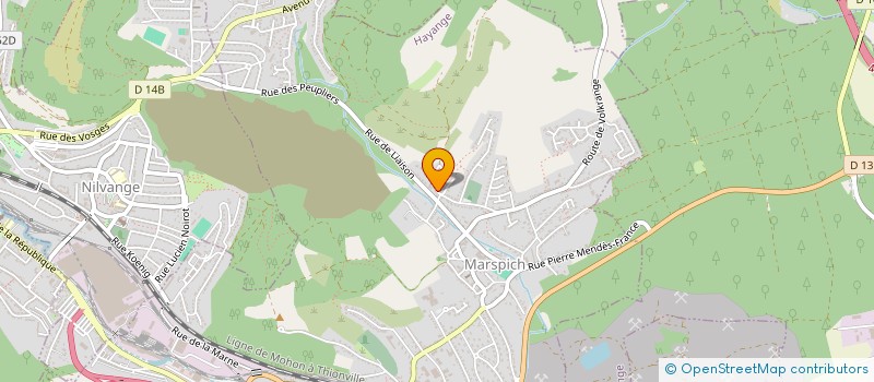 localisation de l'entreprise KIMMO  HAYANGE