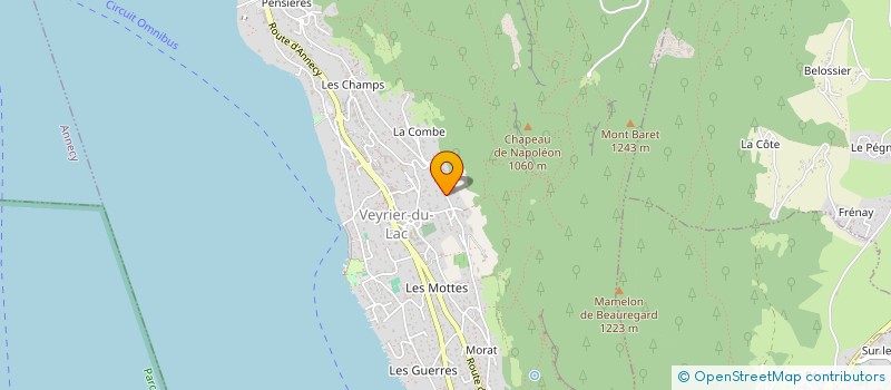 localisation de l'entreprise KIMO  VEYRIER-DU-LAC