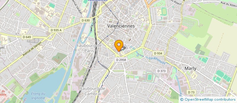 localisation de l'entreprise KIMO à VALENCIENNES