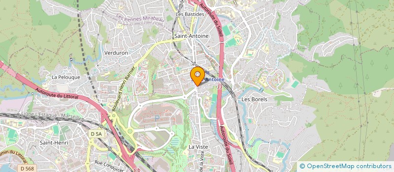 localisation de l'entreprise KIMO DIAGNOSTICS à MARSEILLE