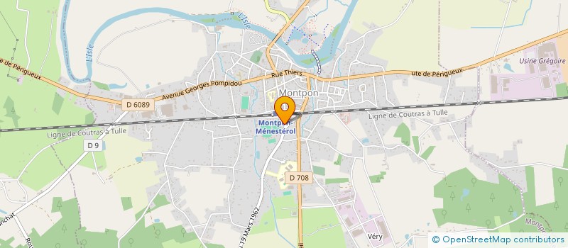 localisation de l'entreprise KIMO IMMOBILIER à MONTPON-MENESTEROL