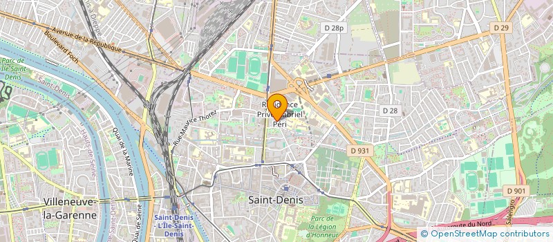 localisation de l'entreprise KIMO TRANSPORT à SAINT-DENIS