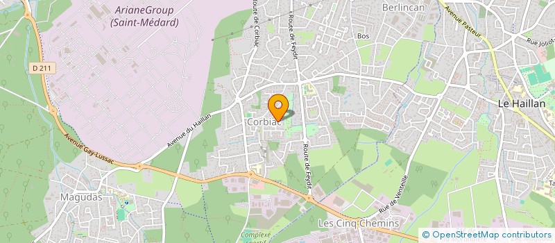 localisation de l'entreprise KIMONO  SAINT-MEDARD-EN-JALLES