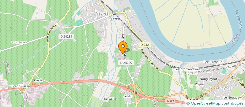 localisation de l'entreprise KIMOS  VAYRES