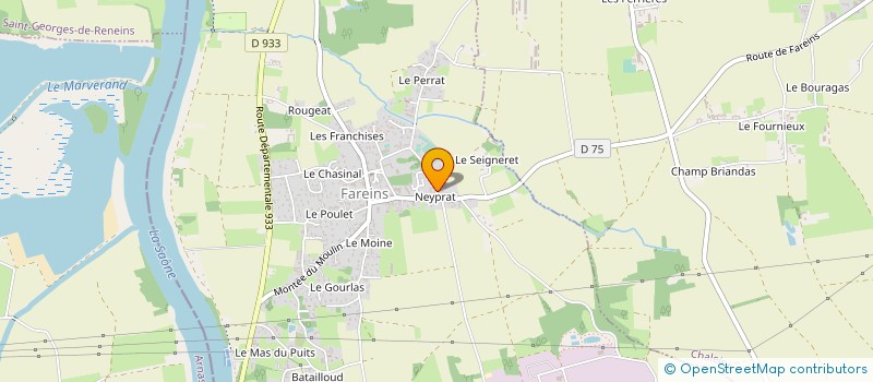 localisation de l'entreprise KIMP à FAREINS