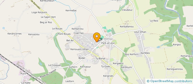 localisation de l'entreprise KIMPERLE TRIATHLON  MELLAC