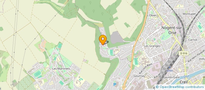 localisation de l'entreprise KIMYAERO SERVICES  NOGENT-SUR-OISE