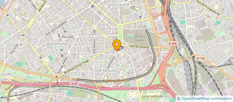localisation de l'entreprise KIN-CITY à LILLE