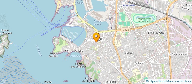 localisation de l'entreprise KIN DI VISITATION à SAINT-MALO