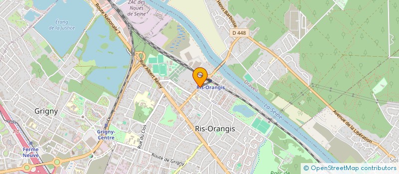 localisation de l'entreprise KIN ESSONNE EXOTIC à RIS-ORANGIS