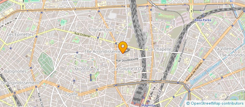 localisation de l'entreprise KIN FRET SERVICES à PARIS