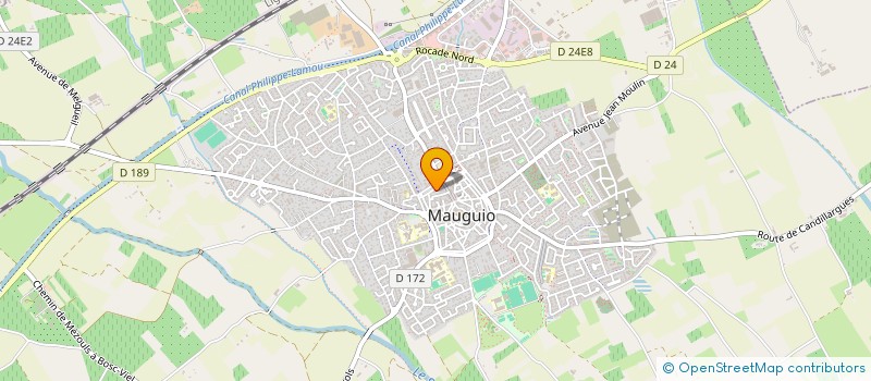 localisation de l'entreprise KIN ' HERAULT  MAUGUIO