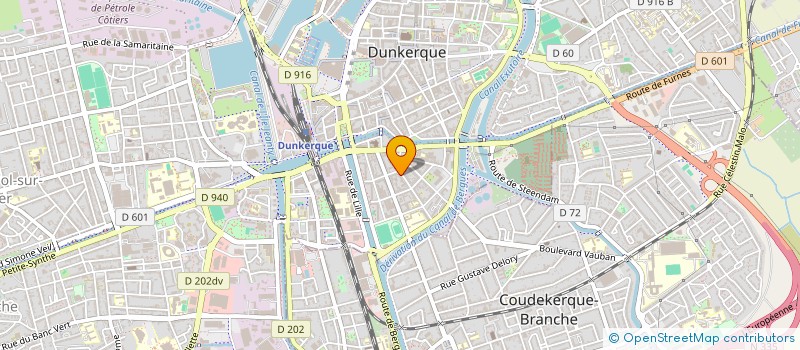 localisation de l'entreprise KIN KHAO à DUNKERQUE