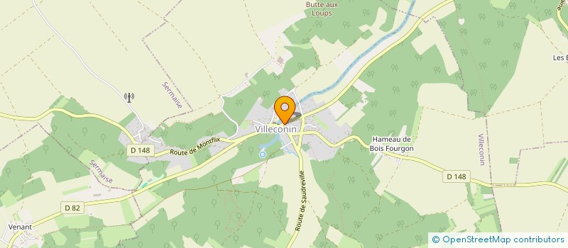 localisation de l'entreprise KIN&LAP  VILLECONIN