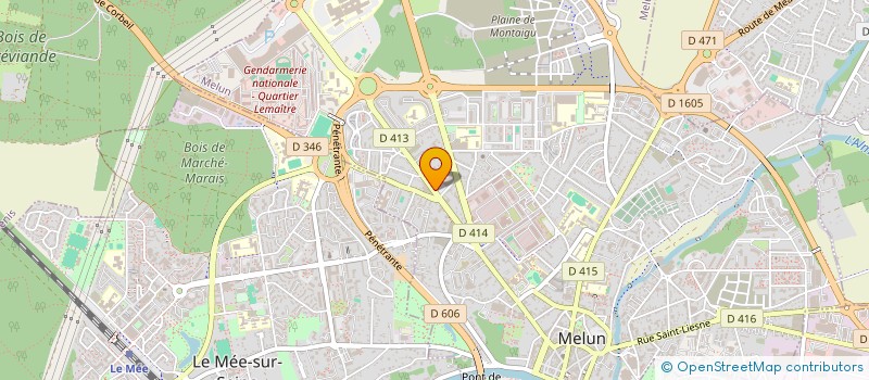 localisation de l'entreprise KIN MALEBO à MELUN