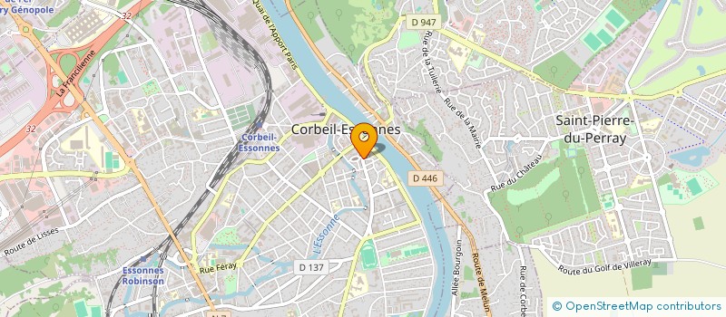 localisation de l'entreprise KIN MALEBO à CORBEIL-ESSONNES
