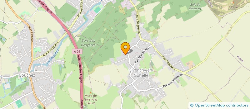 localisation de l'entreprise KIN.TUPAK  GIVENCHY-EN-GOHELLE