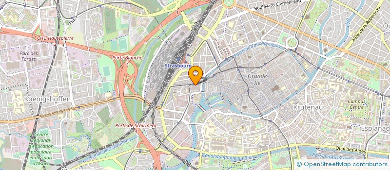 localisation de l'entreprise KINA KER à STRASBOURG