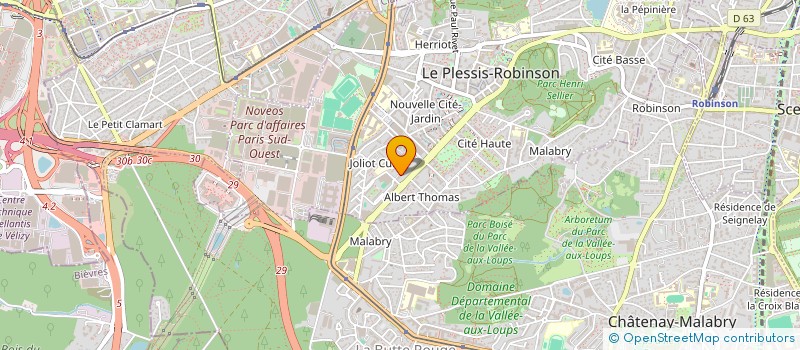 localisation de l'entreprise KINALLI CONSULTING à LE PLESSIS-ROBINSON