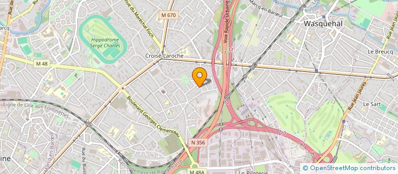 localisation de l'entreprise KINAPADENOM à LA MADELEINE