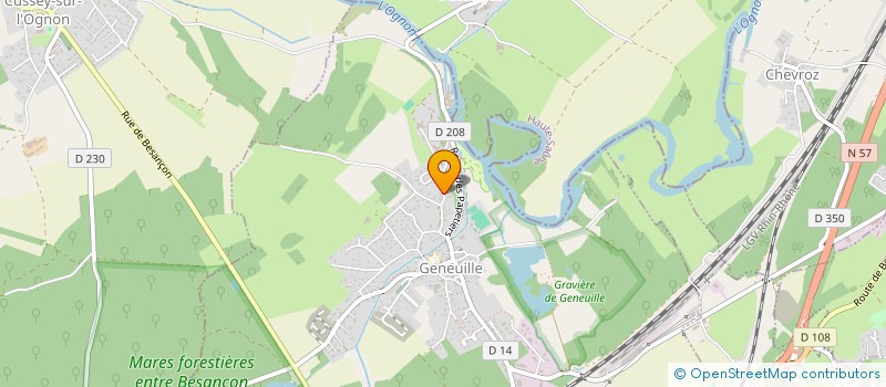 localisation de l'entreprise KINATLAS  GENEUILLE